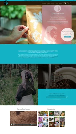 food and drik ordering site webpage